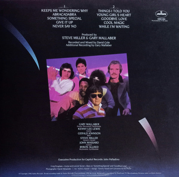 Steve Miller Band – Abracadabra LP vinyl record, image 2 of 6