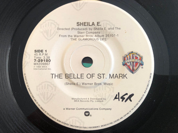 Sheila E. – The Belle Of St. Mark 7" vinyl record, image 3 of 4