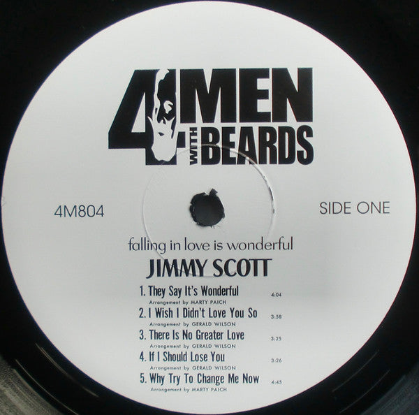 Jimmy Scott – Falling In Love Is Wonderful LP vinyl record, image 3 of 4