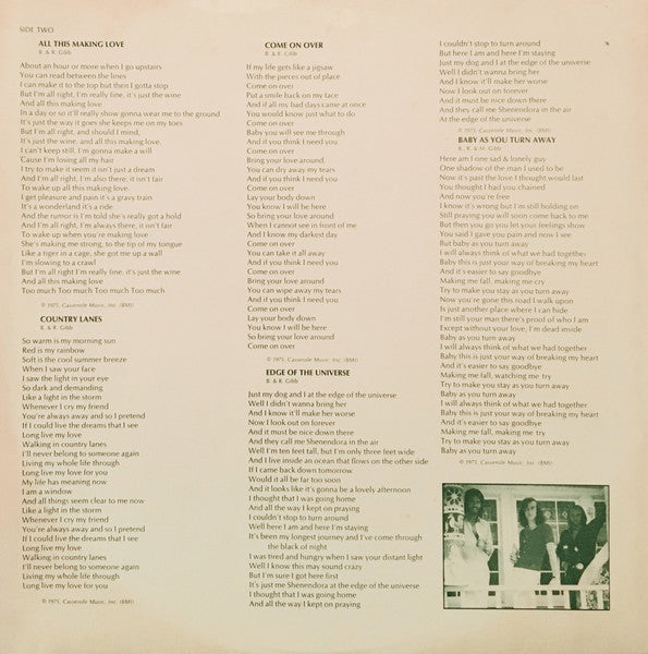 Bee Gees – Main Course LP vinyl record, image 6 of 6