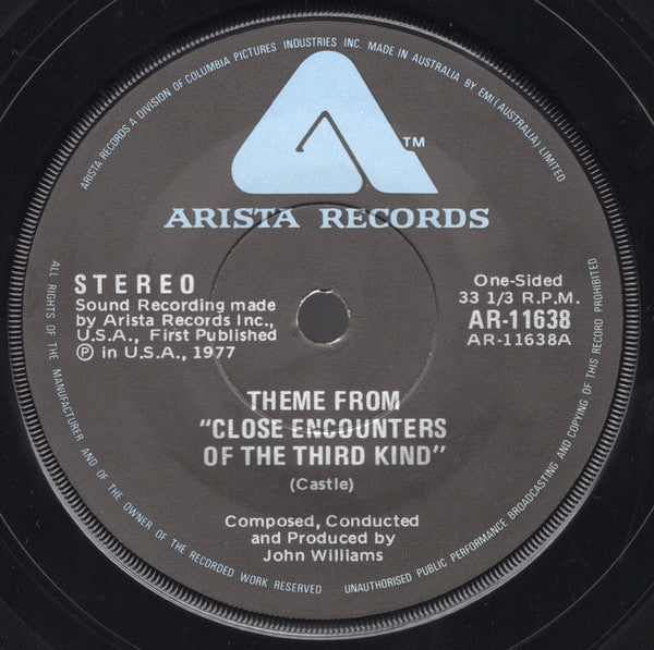 John Williams – Close Encounters Of The Third Kind (Original Motion Picture Soundtrack) LP vinyl record, image 5 of 6