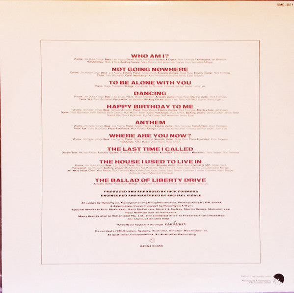 Ross Ryan – Smiling For The Camera LP vinyl record, image 2 of 6