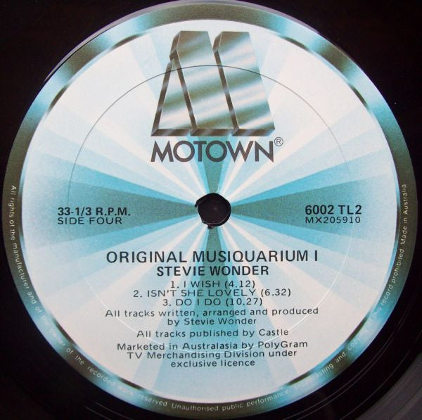 Stevie Wonder – Stevie Wonder's Original Musiquarium I (2xLP) LP vinyl record, image 8 of 9