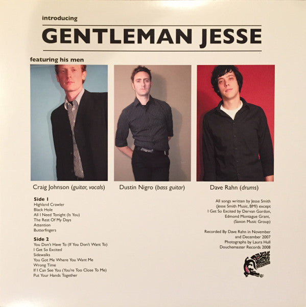 Gentleman Jesse & His Men – Gentleman Jesse & His Men LP vinyl record, image 2 of 4
