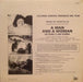 Francis Lai – A Man And A Woman (Original Motion Picture Soundtrack) LP vinyl record, image 2 of 2