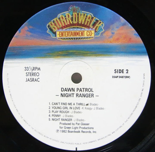 Night Ranger – Dawn Patrol LP vinyl record, image 4 of 7