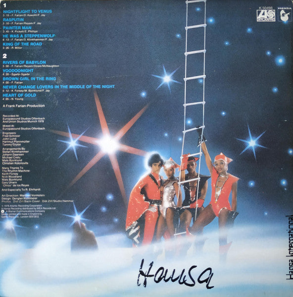 Boney M. – Nightflight To Venus LP vinyl record, image 4 of 7