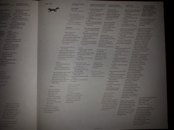 Elton John – The Fox LP vinyl record, image 8 of 8