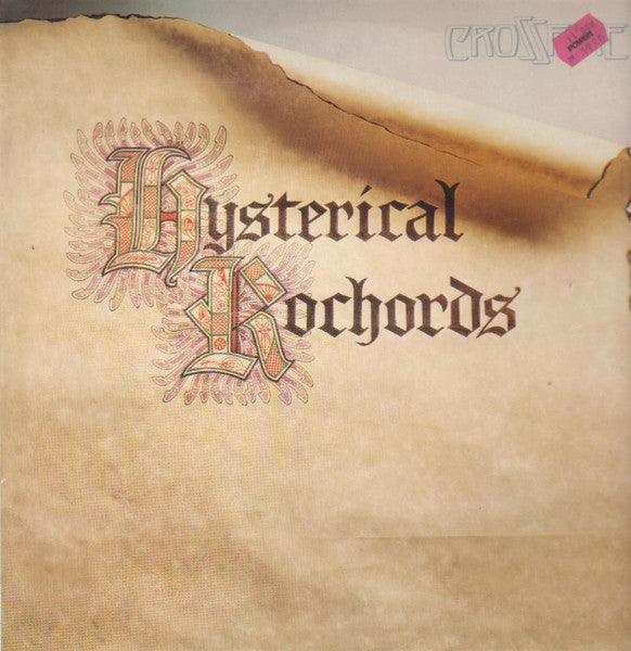 Crossfire – Hysterical Rochords LP vinyl record, image 1 of 5