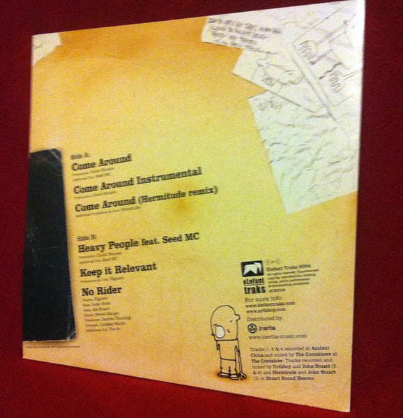 Urthboy – Come Around 12" vinyl record, image 3 of 4