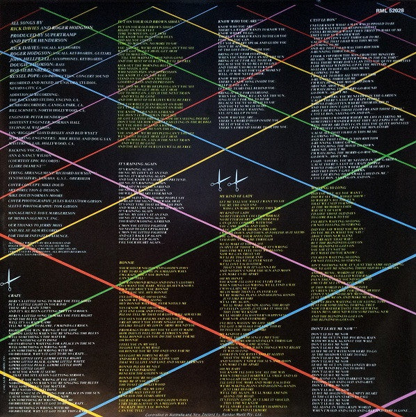 Supertramp – "...Famous Last Words..." LP vinyl record, image 3 of 7