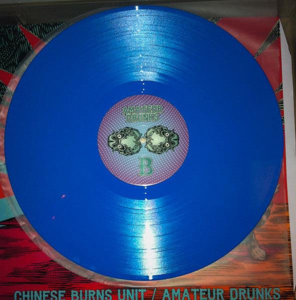 Chinese Burns Unit, Amateur Drunks – Chinese Burns Unit / Amateur Drunks LP vinyl record, image 3 of 7