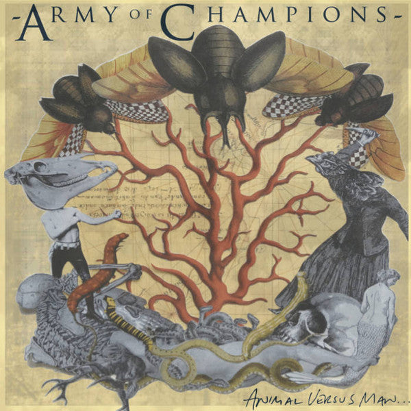 Army Of Champions – Animal Versus Man LP vinyl record