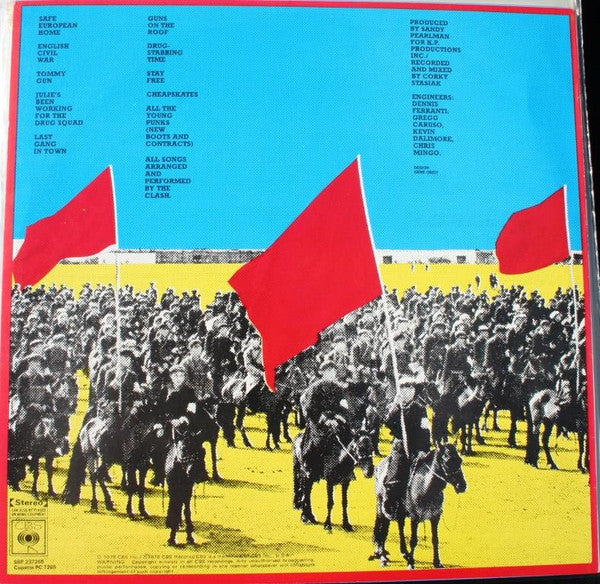 The Clash – Give 'Em Enough Rope LP vinyl record, image 2 of 4