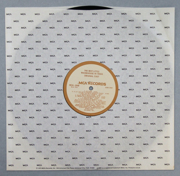 Carol Hall, "The Best Little Whorehouse In Texas" Cast – The Best Little Whorehouse In Texas LP vinyl record, image 7 of 7