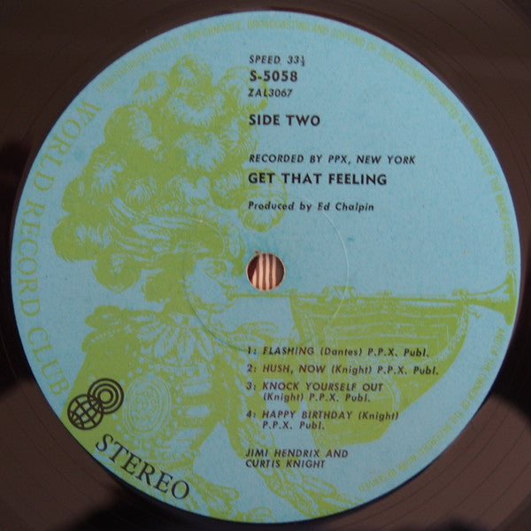 Jimi Hendrix, Curtis Knight – Get That Feeling LP vinyl record, image 7 of 8