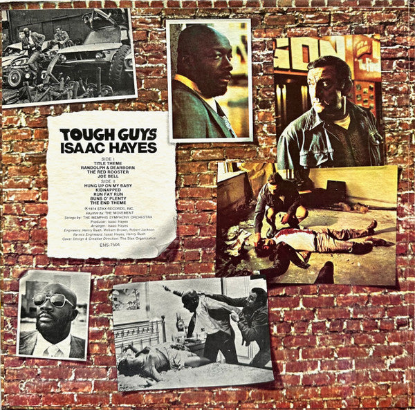 Isaac Hayes – Tough Guys LP vinyl record, image 2 of 6