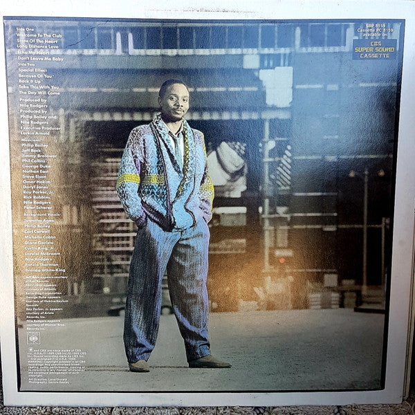 Philip Bailey – Inside Out LP vinyl record, image 2 of 2