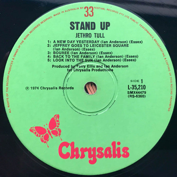 Jethro Tull – Stand Up LP vinyl record, image 4 of 5