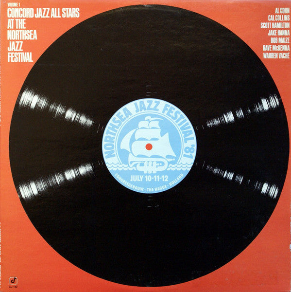 Concord Jazz All Stars – Concord Jazz All Stars At The Northsea Jazz Festival - Volume 1 LP vinyl record, image 1 of 7