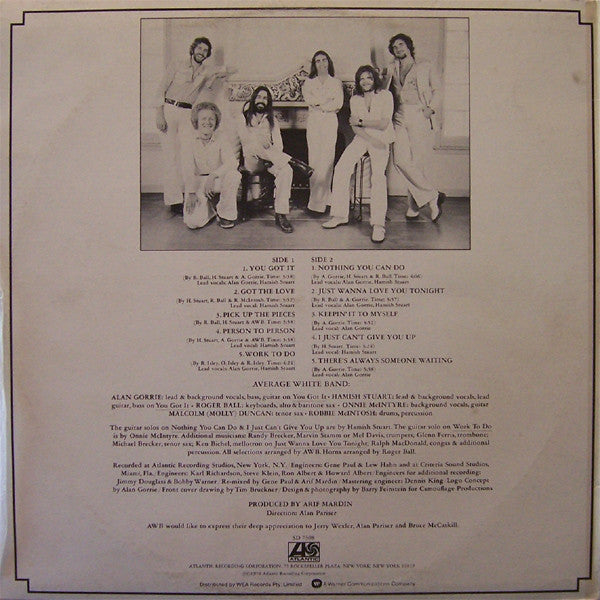 Average White Band – AWB LP vinyl record, image 2 of 4