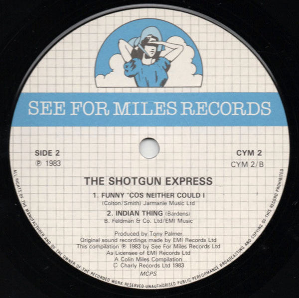 The Shotgun Express – The Shotgun Express 10" vinyl record, image 4 of 4
