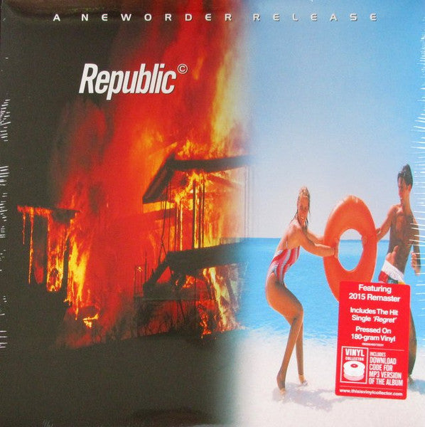 New Order – Republic LP vinyl record, image 1 of 4