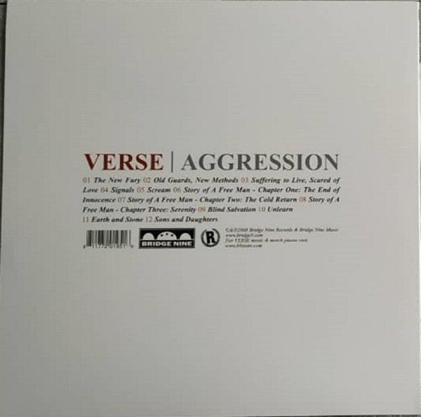 Verse – Aggression LP vinyl record, image 2 of 5