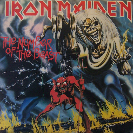 Iron Maiden – The Number Of The Beast LP vinyl record, image 1 of 7