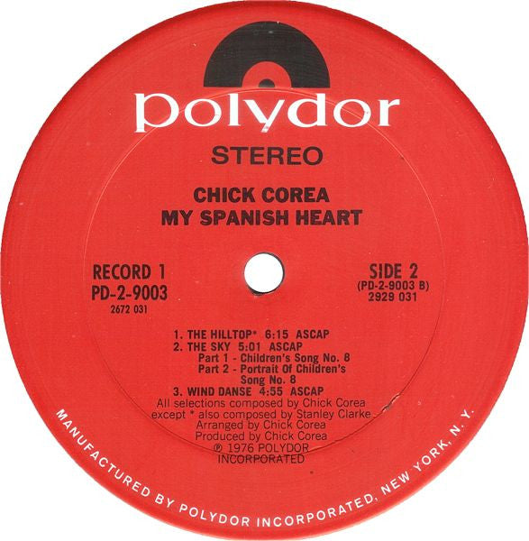 Chick Corea – My Spanish Heart (2xLP) LP vinyl record, image 4 of 9