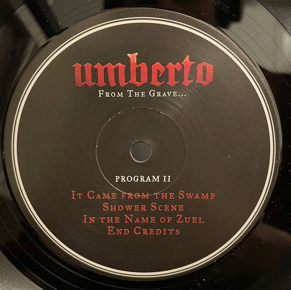 Umberto – From The Grave... LP vinyl record, image 4 of 4