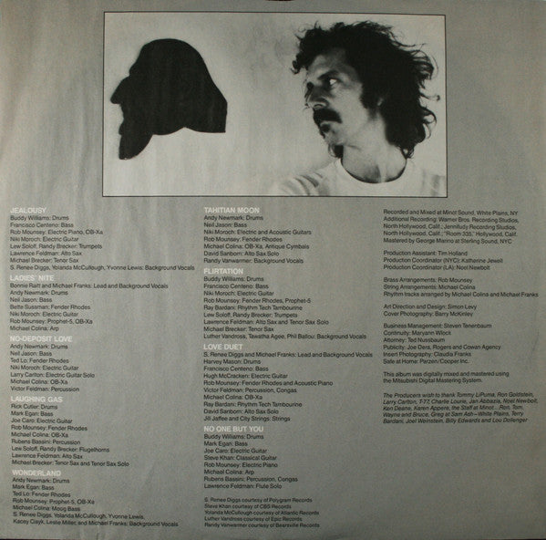 Michael Franks – Objects Of Desire LP vinyl record, image 5 of 6