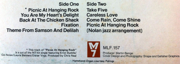 Col Nolan Quartet – Arrangements LP vinyl record, image 3 of 5
