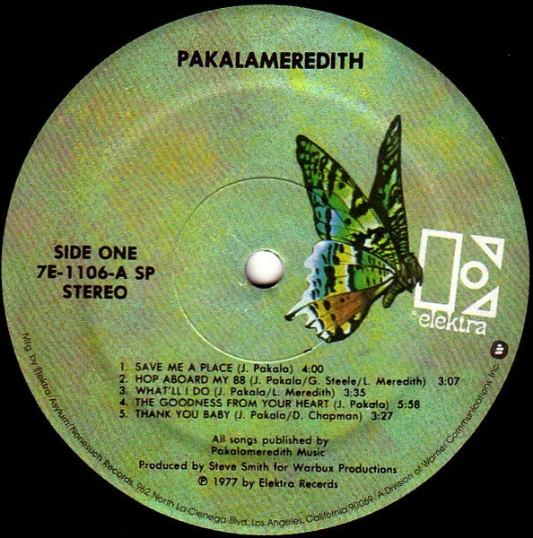 Pakalameredith – Pakalameredith LP vinyl record, image 3 of 6