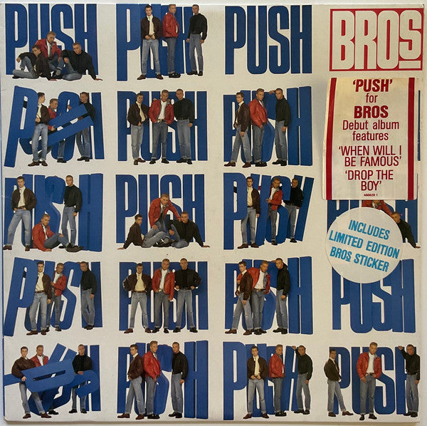 Bros – Push LP vinyl record, image 7 of 8