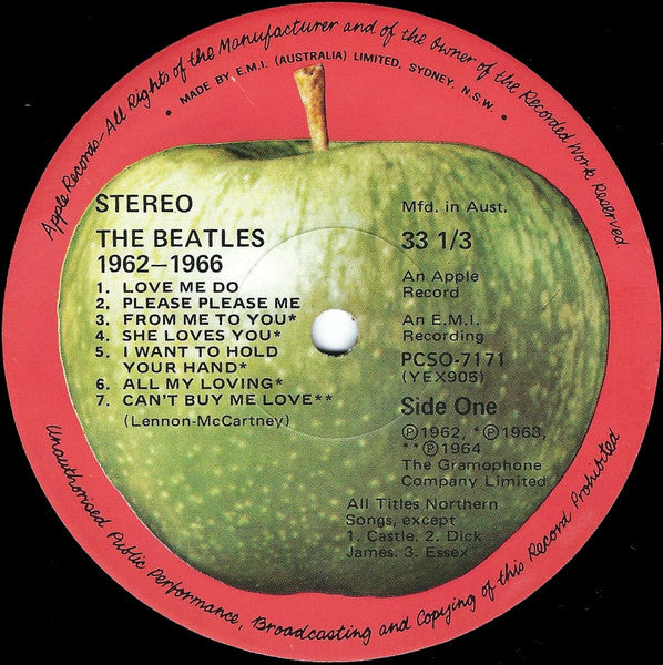 The Beatles – 1962-1966 (2xLP) LP vinyl record, image 5 of 10