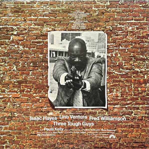 Isaac Hayes – Tough Guys LP vinyl record, image 4 of 6