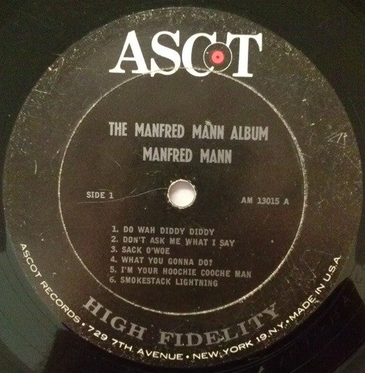 Manfred Mann – The Manfred Mann Album LP vinyl record, image 3 of 5