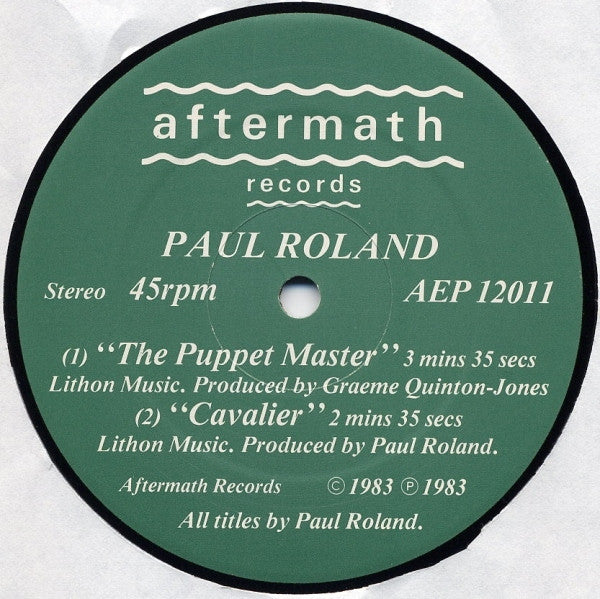 Paul Roland – Burnt Orchids LP vinyl record, image 6 of 6