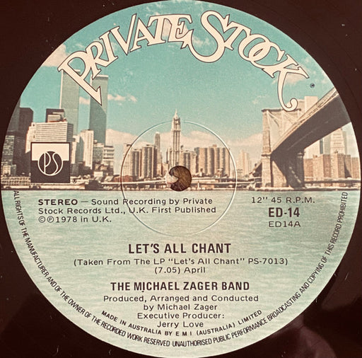 The Michael Zager Band – Let's All Chant / Love Express