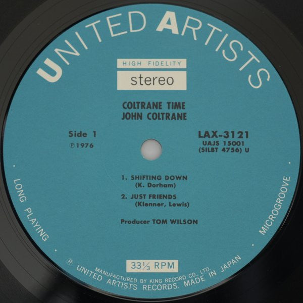 John Coltrane – Coltrane Time LP vinyl record, image 6 of 7