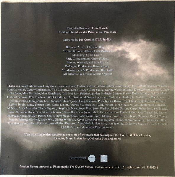 Various – Twilight (Original Motion Picture Soundtrack) LP vinyl record, image 5 of 10