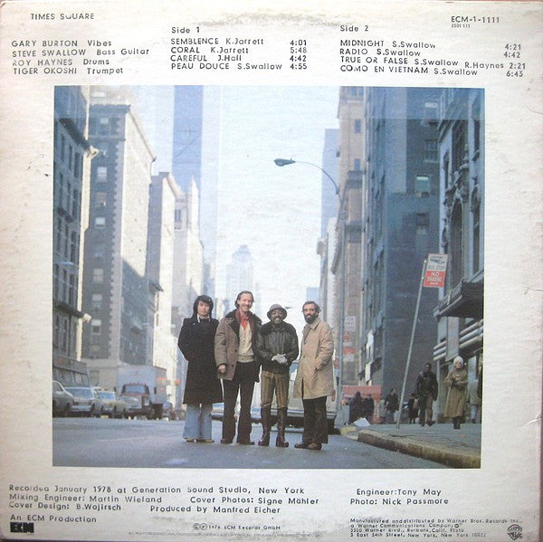 Gary Burton – Times Square LP vinyl record, image 2 of 4
