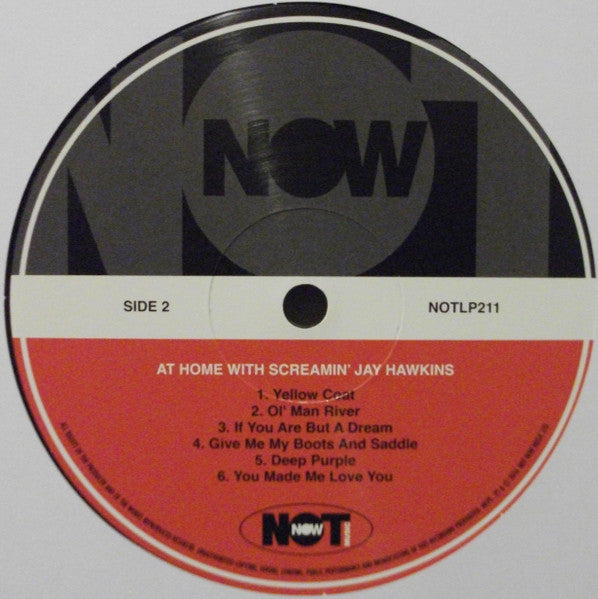 Screamin' Jay Hawkins – At Home With Screamin' Jay Hawkins LP vinyl record, image 4 of 4
