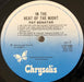 Pat Benatar – In The Heat Of The Night LP vinyl record, image 4 of 4