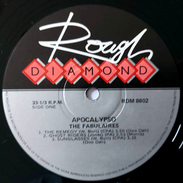 The Fabulaires – Apocalypso LP vinyl record, image 3 of 4