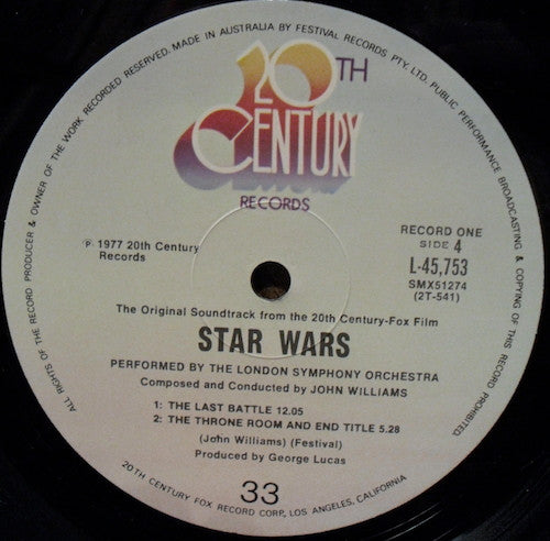 John Williams, London Symphony Orchestra – Star Wars (2xLP) LP vinyl record, image 6 of 10