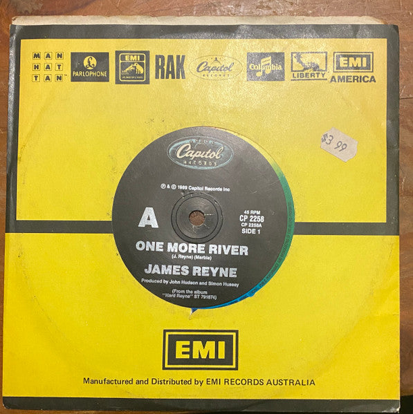 James Reyne – One More River 7" vinyl record, image 5 of 5