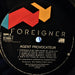 Foreigner – Agent Provocateur LP vinyl record, image 9 of 9