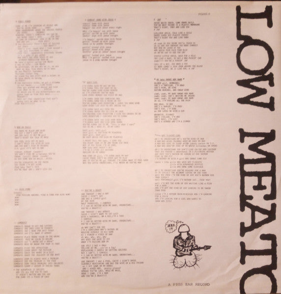 Low Meato – Low Meato LP vinyl record, image 6 of 8